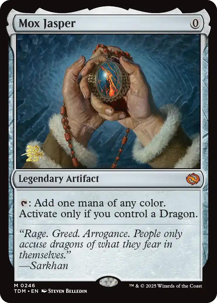 Mox Jasper [Tarkir: Dragonstorm Prerelease Promos] | Chromatic Games