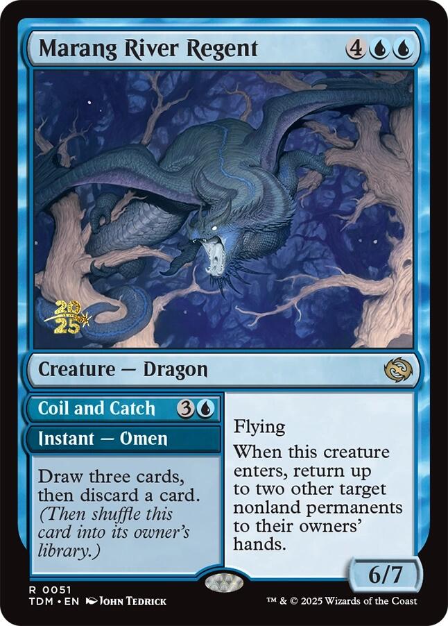 Marang River Regent [Tarkir: Dragonstorm Prerelease Promos] | Chromatic Games