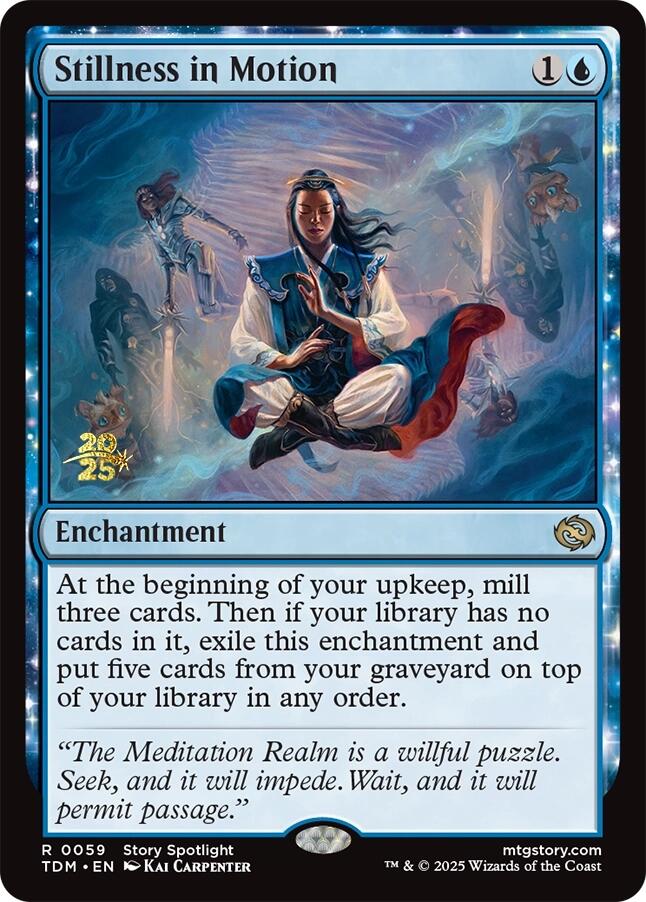 Stillness in Motion [Tarkir: Dragonstorm Prerelease Promos] | Chromatic Games