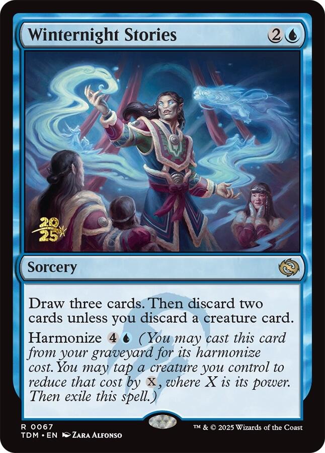 Winternight Stories [Tarkir: Dragonstorm Prerelease Promos] | Chromatic Games