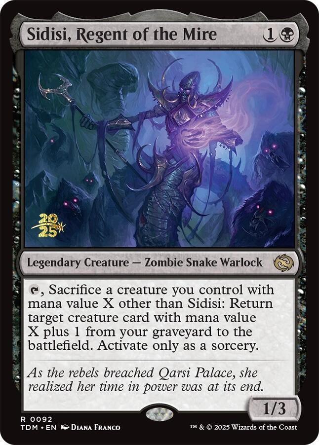 Sidisi, Regent of the Mire [Tarkir: Dragonstorm Prerelease Promos] | Chromatic Games