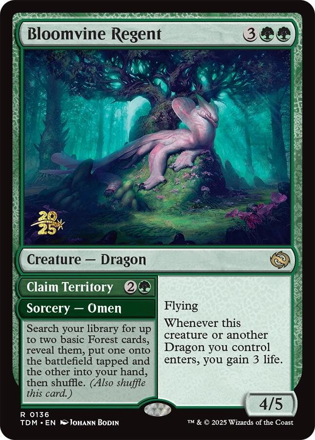 Bloomvine Regent [Tarkir: Dragonstorm Prerelease Promos] | Chromatic Games