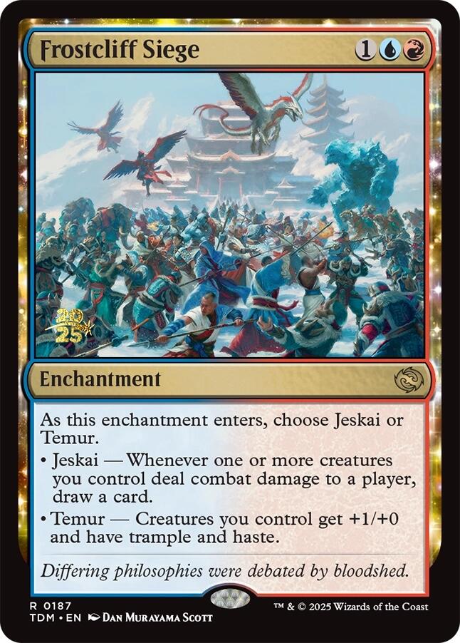 Frostcliff Siege [Tarkir: Dragonstorm Prerelease Promos] | Chromatic Games
