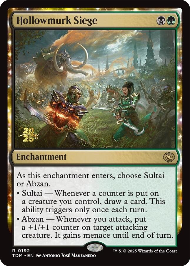 Hollowmurk Siege [Tarkir: Dragonstorm Prerelease Promos] | Chromatic Games