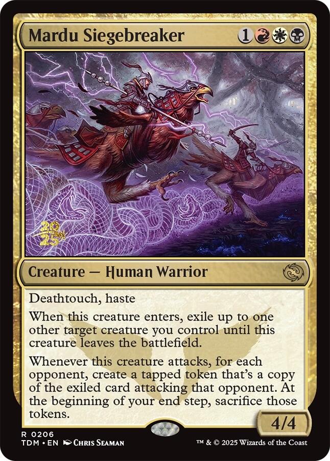 Mardu Siegebreaker [Tarkir: Dragonstorm Prerelease Promos] | Chromatic Games