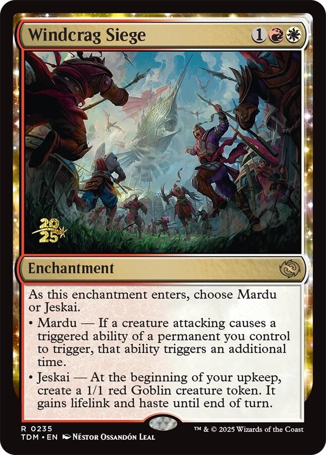 Windcrag Siege [Tarkir: Dragonstorm Prerelease Promos] | Chromatic Games