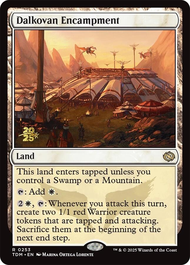 Dalkovan Encampment [Tarkir: Dragonstorm Prerelease Promos] | Chromatic Games