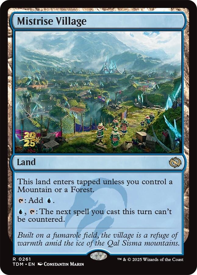 Mistrise Village [Tarkir: Dragonstorm Prerelease Promos] | Chromatic Games
