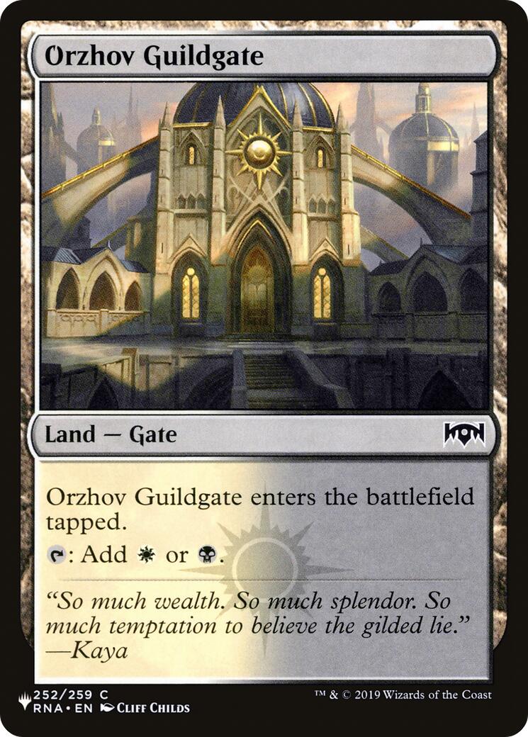 Orzhov Guildgate [The List] | Chromatic Games