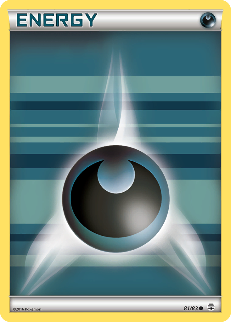 Darkness Energy (81/83) [XY: Generations] | Chromatic Games