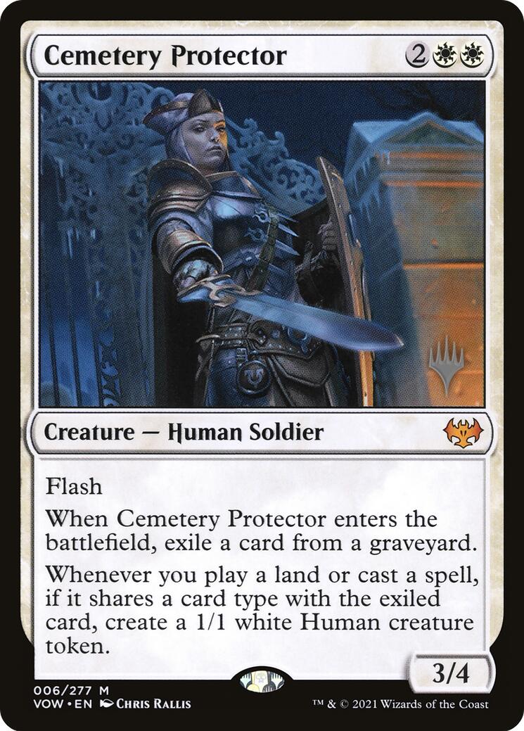 Cemetery Protector [Aetherdrift Promos] | Chromatic Games
