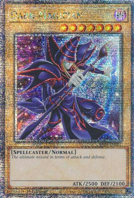 Dark Magician (New Art) [RA04-EN001] Quarter Century Secret Rare | Chromatic Games
