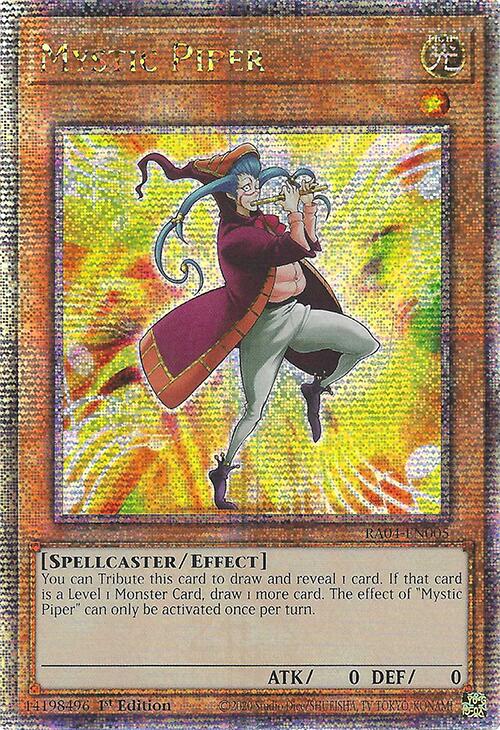 Mystic Piper [RA04-EN005] Quarter Century Secret Rare | Chromatic Games