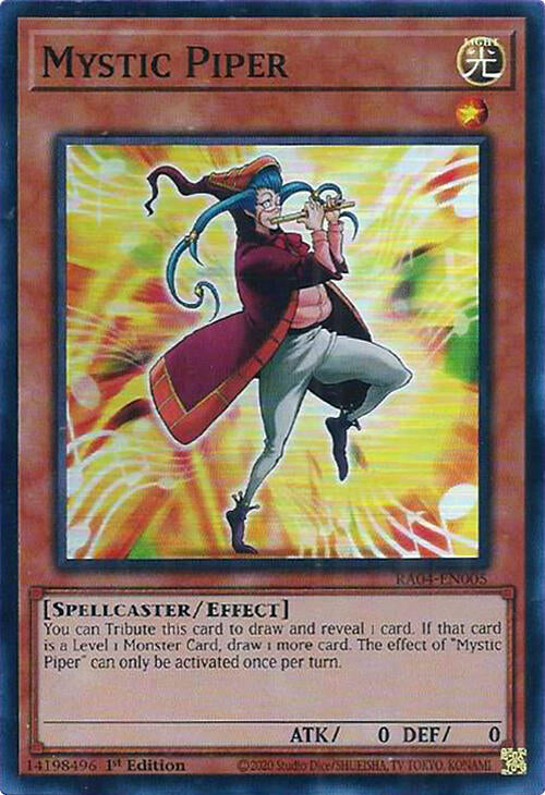 Mystic Piper [RA04-EN005] Super Rare | Chromatic Games