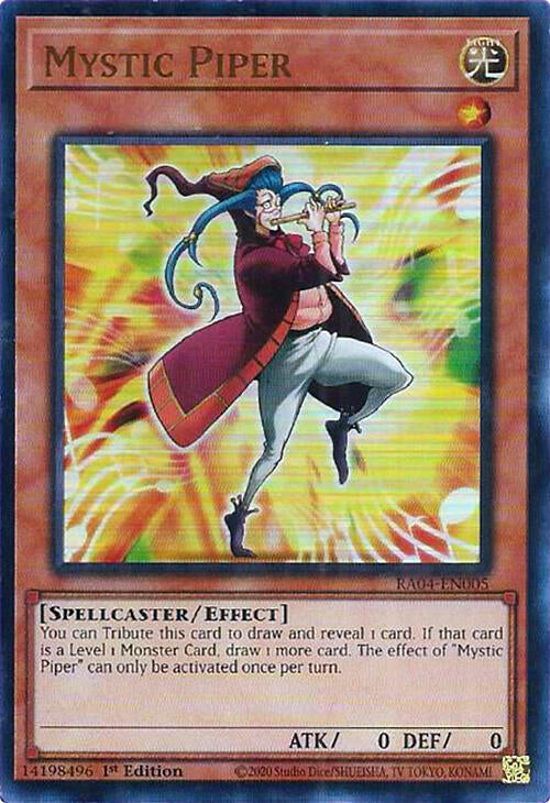 Mystic Piper [RA04-EN005] Ultra Rare | Chromatic Games