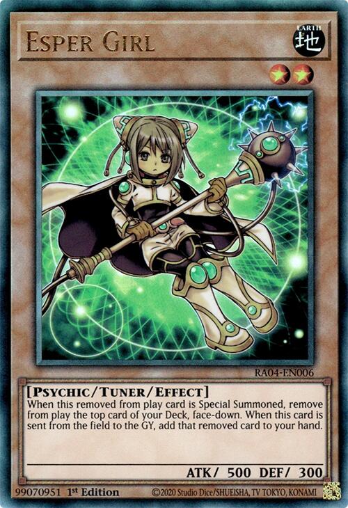 Esper Girl [RA04-EN006] Prismatic Ultimate Rare | Chromatic Games