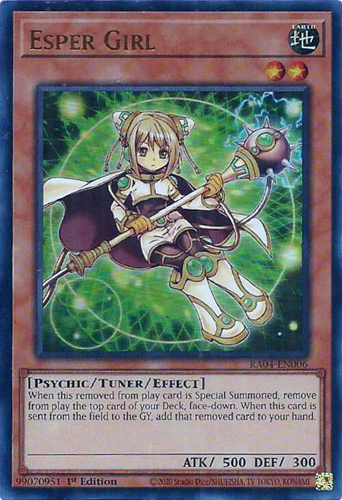 Esper Girl [RA04-EN006] Ultra Rare | Chromatic Games