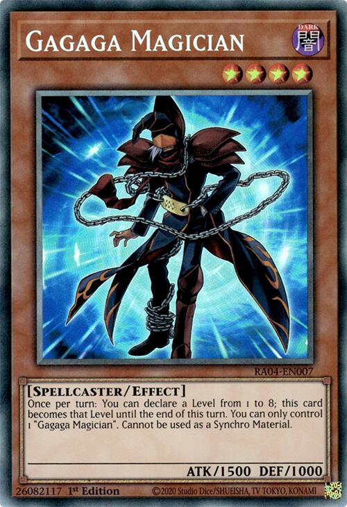 Gagaga Magician [RA04-EN007] Prismatic Collector's Rare | Chromatic Games