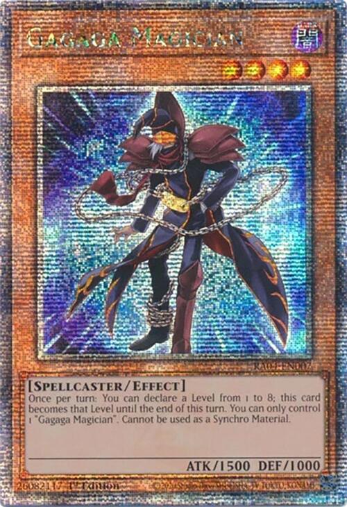Gagaga Magician [RA04-EN007] Quarter Century Secret Rare | Chromatic Games