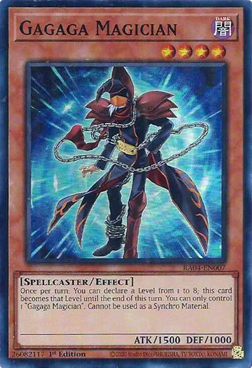 Gagaga Magician [RA04-EN007] Super Rare | Chromatic Games