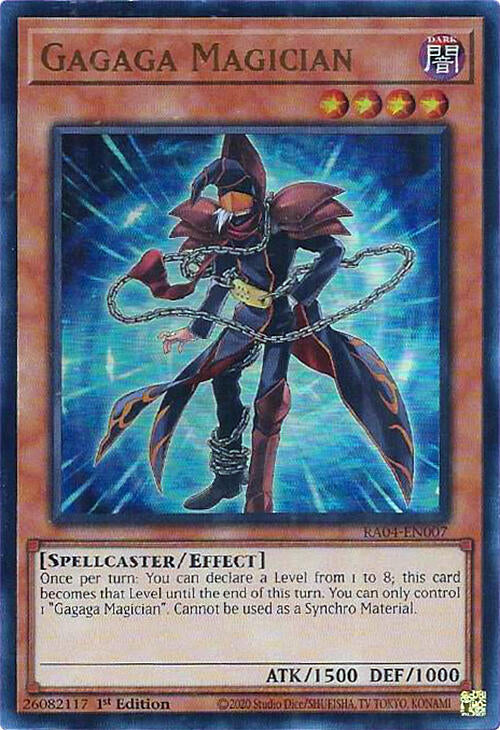 Gagaga Magician [RA04-EN007] Ultra Rare | Chromatic Games