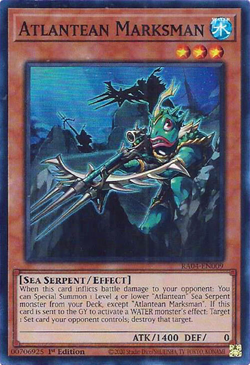 Atlantean Marksman [RA04-EN009] Super Rare | Chromatic Games