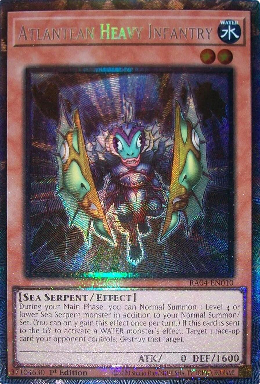 Atlantean Heavy Infantry [RA04-EN010] Prismatic Collector's Rare | Chromatic Games