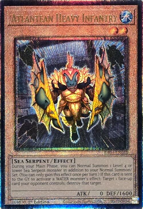 Atlantean Heavy Infantry [RA04-EN010] Prismatic Ultimate Rare | Chromatic Games
