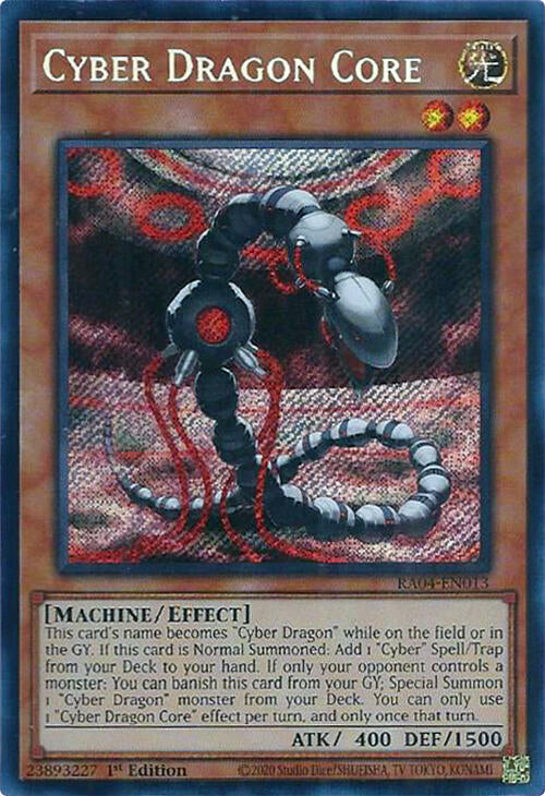 Cyber Dragon Core [RA04-EN013] Secret Rare | Chromatic Games