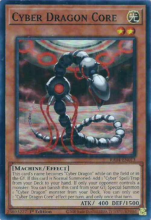 Cyber Dragon Core [RA04-EN013] Super Rare | Chromatic Games