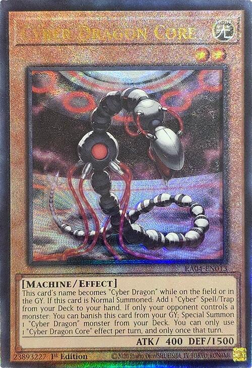 Cyber Dragon Core [RA04-EN013] Prismatic Ultimate Rare | Chromatic Games
