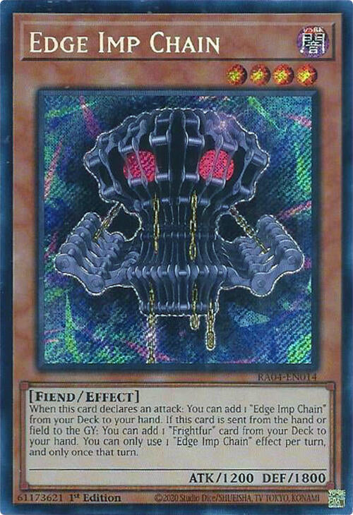 Edge Imp Chain [RA04-EN014] Secret Rare | Chromatic Games