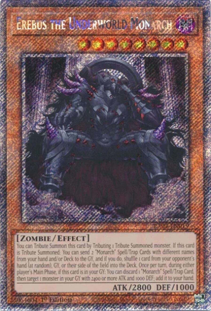 Erebus the Underworld Monarch [RA04-EN019] Platinum Secret Rare | Chromatic Games
