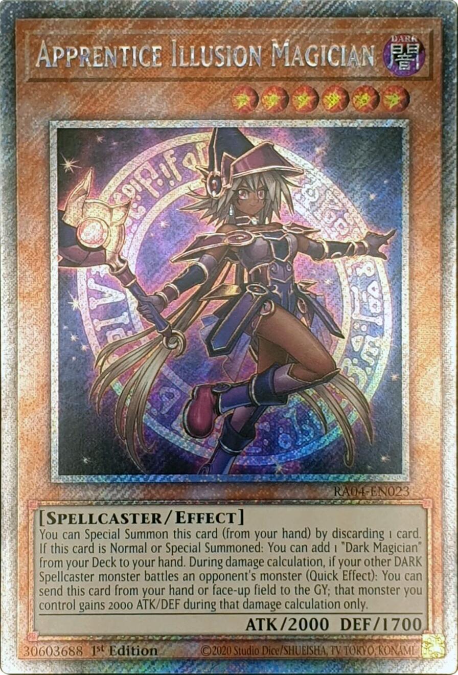 Apprentice Illusion Magician [RA04-EN023] Platinum Secret Rare | Chromatic Games