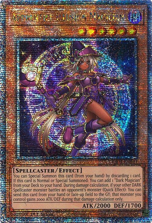Apprentice Illusion Magician [RA04-EN023] Quarter Century Secret Rare | Chromatic Games