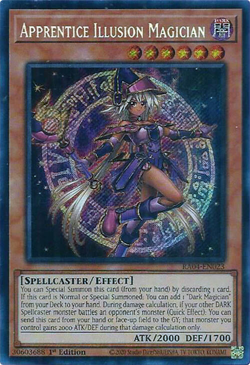 Apprentice Illusion Magician [RA04-EN023] Secret Rare | Chromatic Games