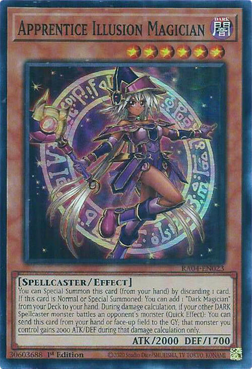 Apprentice Illusion Magician [RA04-EN023] Super Rare | Chromatic Games
