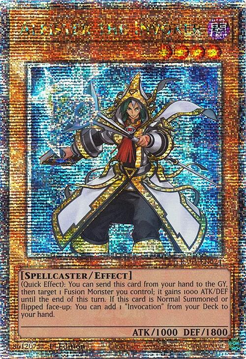 Aleister the Invoker (Alternate Art) [RA04-EN024] Quarter Century Secret Rare | Chromatic Games