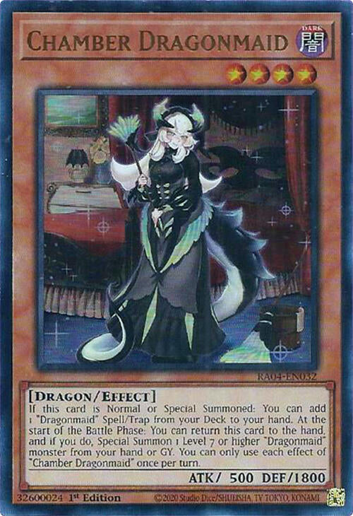Chamber Dragonmaid [RA04-EN032] Ultra Rare | Chromatic Games