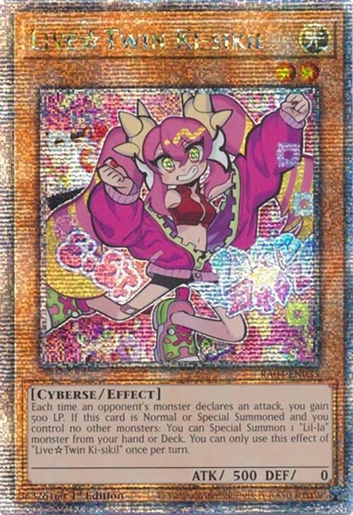 LiveTwin Ki-sikil [RA04-EN035] Quarter Century Secret Rare | Chromatic Games