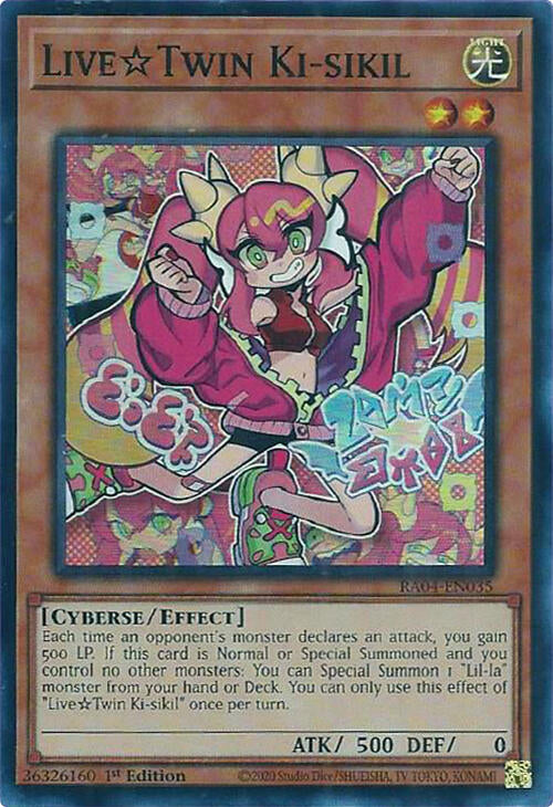 LiveTwin Ki-sikil [RA04-EN035] Super Rare | Chromatic Games