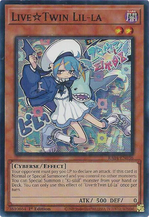 LiveTwin Lil-la [RA04-EN036] Super Rare | Chromatic Games