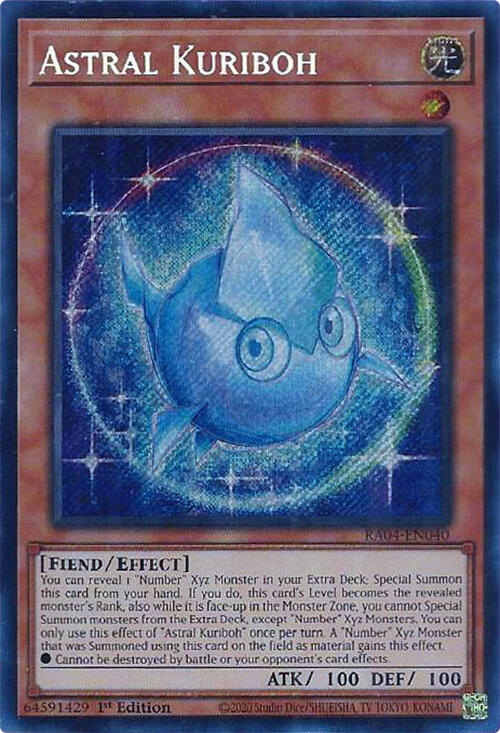 Astral Kuriboh [RA04-EN040] Secret Rare | Chromatic Games