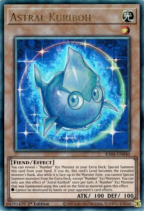 Astral Kuriboh [RA04-EN040] Prismatic Ultimate Rare | Chromatic Games