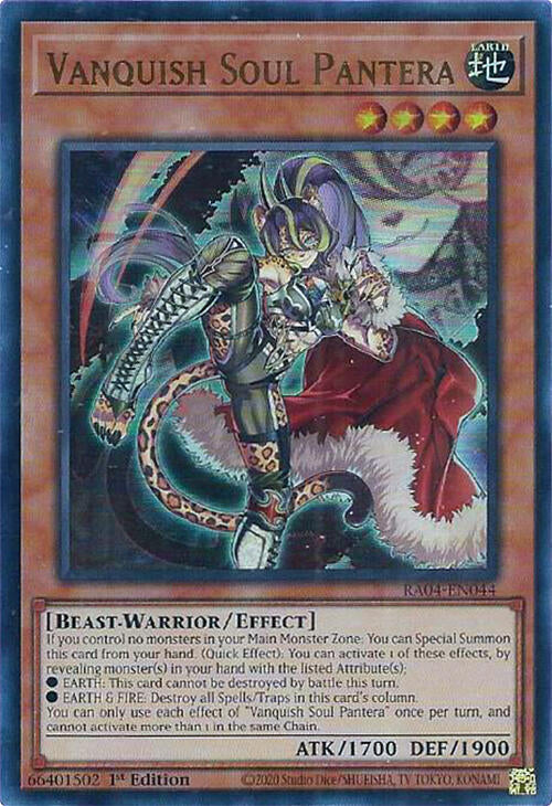 Vanquish Soul Pantera [RA04-EN044] Ultra Rare | Chromatic Games