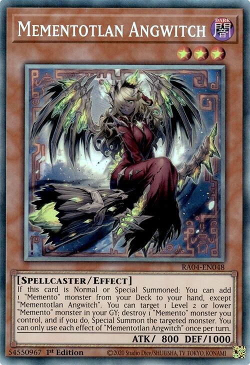 Mementotlan Angwitch [RA04-EN048] Prismatic Collector's Rare | Chromatic Games