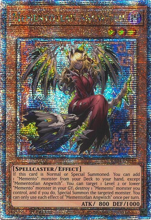 Mementotlan Angwitch [RA04-EN048] Quarter Century Secret Rare | Chromatic Games