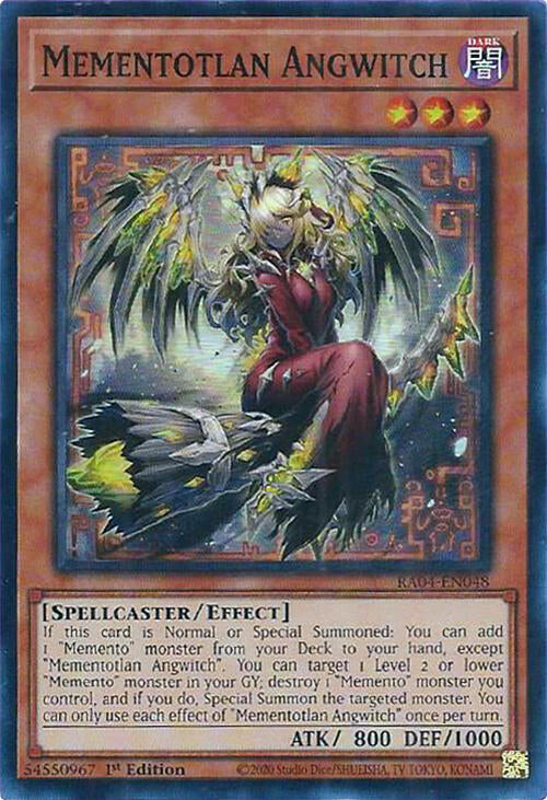 Mementotlan Angwitch [RA04-EN048] Super Rare | Chromatic Games