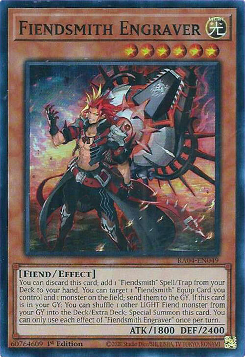 Fiendsmith Engraver [RA04-EN049] Super Rare | Chromatic Games