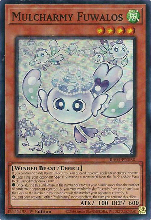 Mulcharmy Fuwalos [RA04-EN050] Super Rare | Chromatic Games